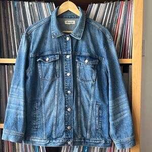 Madewell Oversized Trucker Jean Jacket